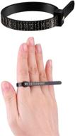 desvoy ring sizer tool us (1-17): a reusable ring size gauge for precise jewelry making logo