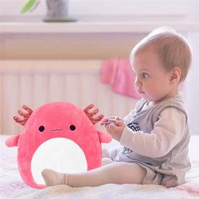 img 1 attached to Plush Cute Stuffed Animal 3D Pillow Soft Lumbar Back Cushion | Toy Gifts for Children | Plush Stuffed Toy