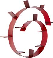 📚 stylish and unique: kartell bookworm bookshelf by ron arad in opaline wine red logo