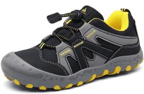img 4 attached to ๐ Mishansha Unisex Athletic Hiking Shoes - Anti Collision, Non Slip Outdoor Walking & Running Sneakers