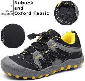 img 3 attached to ๐ Mishansha Unisex Athletic Hiking Shoes - Anti Collision, Non Slip Outdoor Walking & Running Sneakers