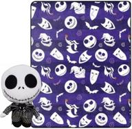 🎃 disney the nightmare before christmas 40x50 throw blanket and pillow set logo