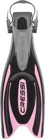 img 3 attached to 🐸 Cressi Frog Plus Open Heel Scuba Diving Fins: Powerful and Efficient Dive Gear, Made in Italy