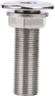 🛥️ amarine-made stainless steel straight thru-hull valve – 316 boat thru hull for 3/8-inch hose логотип