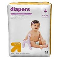 diapers size count 22 37 lbs logo