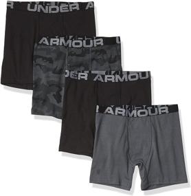 img 3 attached to 👕 Великолепный комфорт и стиль: ассортимент одежды для мальчиков Under Armour из хлопка