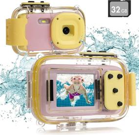 img 4 attached to 📹 Водонепроницаемая цифровая силиконовая видеокамера: Захватывайте потрясающие кадры с легкостью под водой