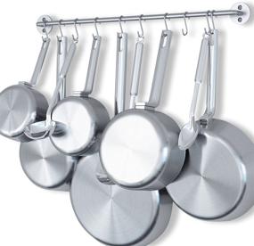 img 4 attached to WALLNITURE Gourmet Kitchen Holder Silver