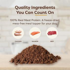 img 3 attached to Hungry Bark - Enhance Your 🐾 Dog's Meal with Protein-Rich Freeze-Dried Raw Food Topper