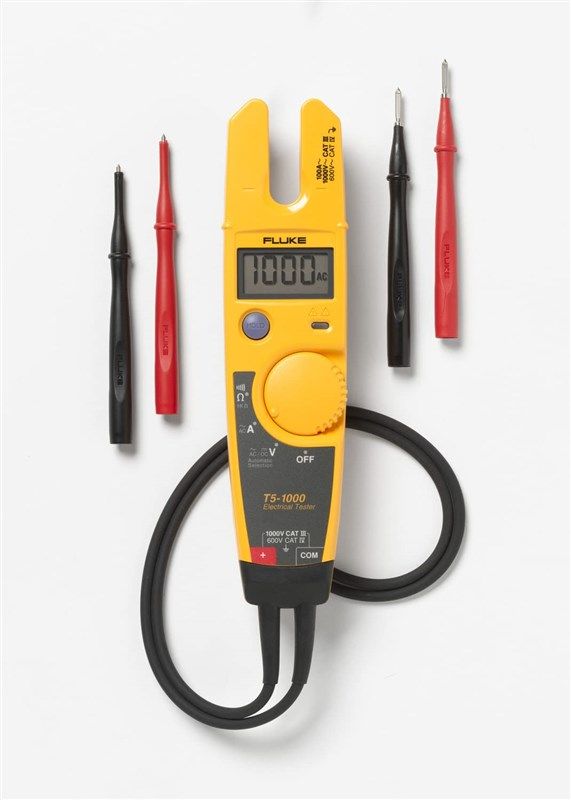 fluke electrical voltage continuity current 로고