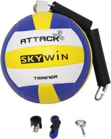 img 3 attached to 🏐 Enhance Volleyball Skills with Skywin Volleyball Spike Trainer - The Ultimate Equipment for Serving, Arm Swings, and Spiking Power Improvement