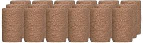 img 1 attached to 🏥 3M Health Care 1584 Coban Self-Adherent Wrap, Elastic, 5 Yard Length x 4 Inch Width, Tan (Pack of 18)