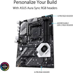 img 1 attached to ASUS Prime X570-P Ryzen 3 AM4: PCIe Gen4, Dual M.2 HDMI, SATA 6GB/s USB 3.2 Gen 2 ATX Motherboard - Top Performance and Connectivity for Ryzen CPUs