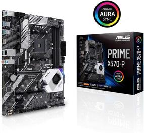 img 4 attached to ASUS Prime X570-P Ryzen 3 AM4: PCIe Gen4, Dual M.2 HDMI, SATA 6GB/s USB 3.2 Gen 2 ATX Motherboard - Top Performance and Connectivity for Ryzen CPUs