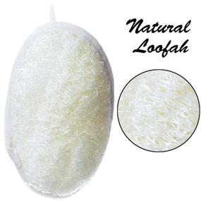 img 2 attached to Pack Loofah Premium Exfoliating Scrubber