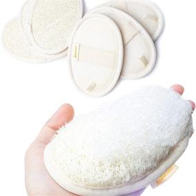 img 3 attached to Pack Loofah Premium Exfoliating Scrubber