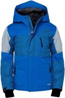 arctix spruce insulated jacket: stylish medium boys' clothing for all-weather adventures! logo