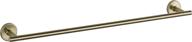 trinsic 24 inch towel bar in champagne bronze by delta faucet - bathroom accessories, model 759240-cz logo