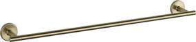 img 1 attached to Trinsic 24 inch Towel Bar in Champagne Bronze by Delta Faucet - Bathroom Accessories, Model 759240-CZ