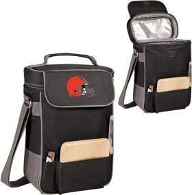 img 1 attached to Cleveland Browns Insulated 2 Bottle Cheese