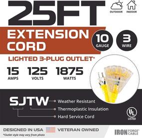 img 3 attached to 🔌 Outdoor Extension Electrical Outlets with Improved Light Features