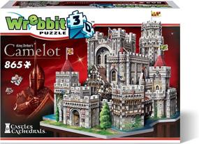 img 4 attached to WREBBIT 3D Arthurs Camelot 865 Piece: Unleash Your Imagination with this Incredible 3D Puzzle!