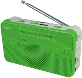 img 3 attached to 🔋 Slive-4U (Green): Ultimate Self-Powered Charger & Survival Kit – NOAA Weather Radio, Emergency Phone Charger, AM/FM Radio, Rechargeable Flashlight, and Siren