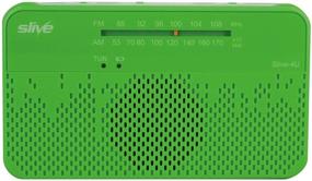 img 2 attached to 🔋 Slive-4U (Green): Ultimate Self-Powered Charger & Survival Kit – NOAA Weather Radio, Emergency Phone Charger, AM/FM Radio, Rechargeable Flashlight, and Siren