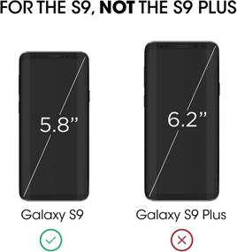 img 2 attached to 📱 amFilm Galaxy S9 Glass Screen Protector, Curved Tempered Glass, Dot Matrix with Easy Installation Tray, Case Friendly (Black)