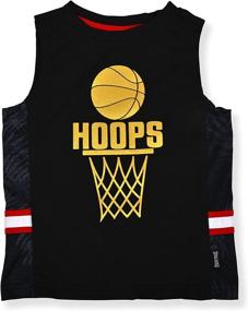 img 2 attached to 🏀 Spalding 2 Pack Americana Athletic Basketball Boys' Clothing Sets: Stylish and Sporty Attire