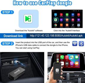 img 3 attached to CarlinKit Проводной адаптер CarPlay для автомобильного радио - Обновление до версии Android System 4.4.2 и выше, Разблокировка CarPlay с интеграцией приложения AutoKit