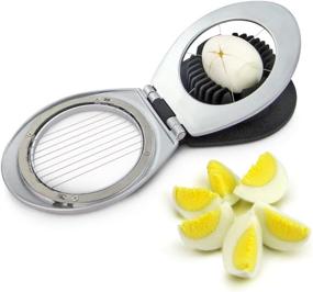 img 1 attached to 🍳 Premium Heavy Duty Egg Slicer by New Star Foodservice with 3 Slicing Styles - Hand Wash Only