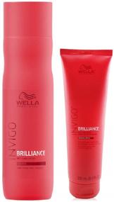 img 1 attached to Wella Invigo Brilliance Shampoo Conditioner Hair Care