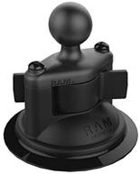 💪 ram mounts twist-lock composite suction cup base with b size 1" ball - rap-b-224-1u logo