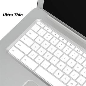 img 3 attached to 🔆 Clear Keyboard Cover for HP Chromebook 14a-na 14a-ca 14b-ca, 14-ak/ca/da Series, 14a-na0010nr/na0020nr/na0024nr, 14a-ca0022nr/ca0020nr, HP Chromebook 14 G2 G3 G4 G5 Accessories
