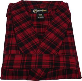 img 2 attached to 👔 Casual Trends: Flannel Men's Sleepwear with a Classic Touch for Sleep & Lounge