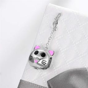 img 2 attached to 925 Sterling Silver Charms Compatible with Pandora Bracelets & Necklaces - Ideal Gift for Women and Girls