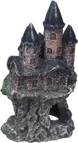 img 1 attached to Magical Castles Mini Aquarium Ornament by Pen Plax RRW5
