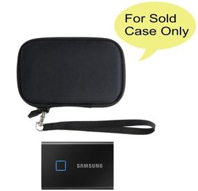 img 3 attached to 💼 co2crea Hard Travel Case Replacement for Samsung T7 Touch Portable SSD - 500GB, 1TB, 2TB External Solid State Drives (Black Case)