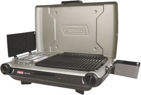 img 2 attached to 🔥 Coleman Gas Camping Grill/Stove: Portable 2-in-1 Propane Grill on Tabletop, 2 Burner Efficiency