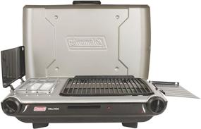 img 3 attached to 🔥 Coleman Gas Camping Grill/Stove: Portable 2-in-1 Propane Grill on Tabletop, 2 Burner Efficiency