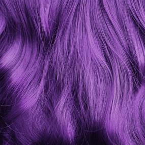 img 1 attached to 💜 Vibrant Violet Hair Dye: Splat Midnight, No Bleach, 30 Wash Semi-Permanent | Vegan & Cruelty-Free