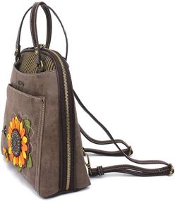 img 2 attached to 🐢 CHALA Convertible Backpack Purse Turtle: A Trendy Fashion Statement for Women's Handbags & Wallets