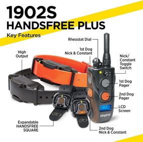 img 2 attached to 🐶 Handsfree Control: Dogtra 1900S Waterproof Remote Dog Training E-Collar