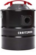 craftsman ash vacuum: powerful 5 gallon, 3.0 peak hp with attachments logo