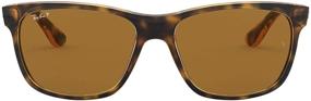 img 4 attached to 🕶️ Ray-Ban RB4181 Tortoise Polarized Sunglasses