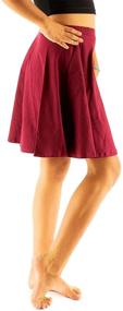 img 2 attached to Cotton X-Large Girls' Clothing - Vivians Fashions Skirts