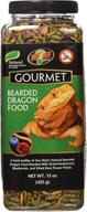 enhanced gourmet bearded dragon food by zoo med logo