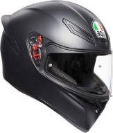 🔝 agv k1 large matte black helmet: enhanced safety and sleek style logo