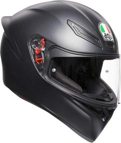 img 3 attached to 🔝 AGV K1 Large Matte Black Helmet: Enhanced Safety and Sleek Style